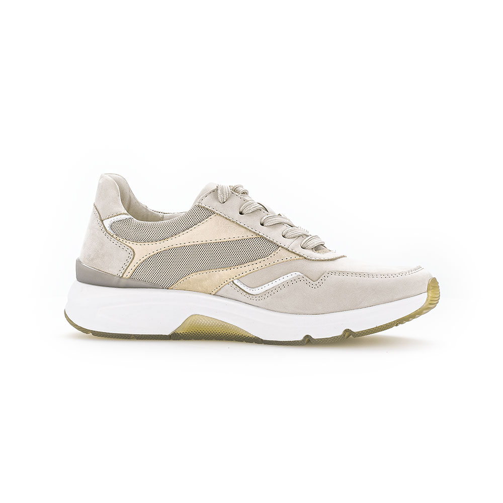 Gabor Rollingsoft Sneaker Beige Innenseite