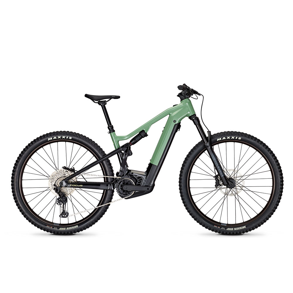 Focus E-Bike Thron2 6.8 Modelljahr 2024 in der Farbe Mineralgreen