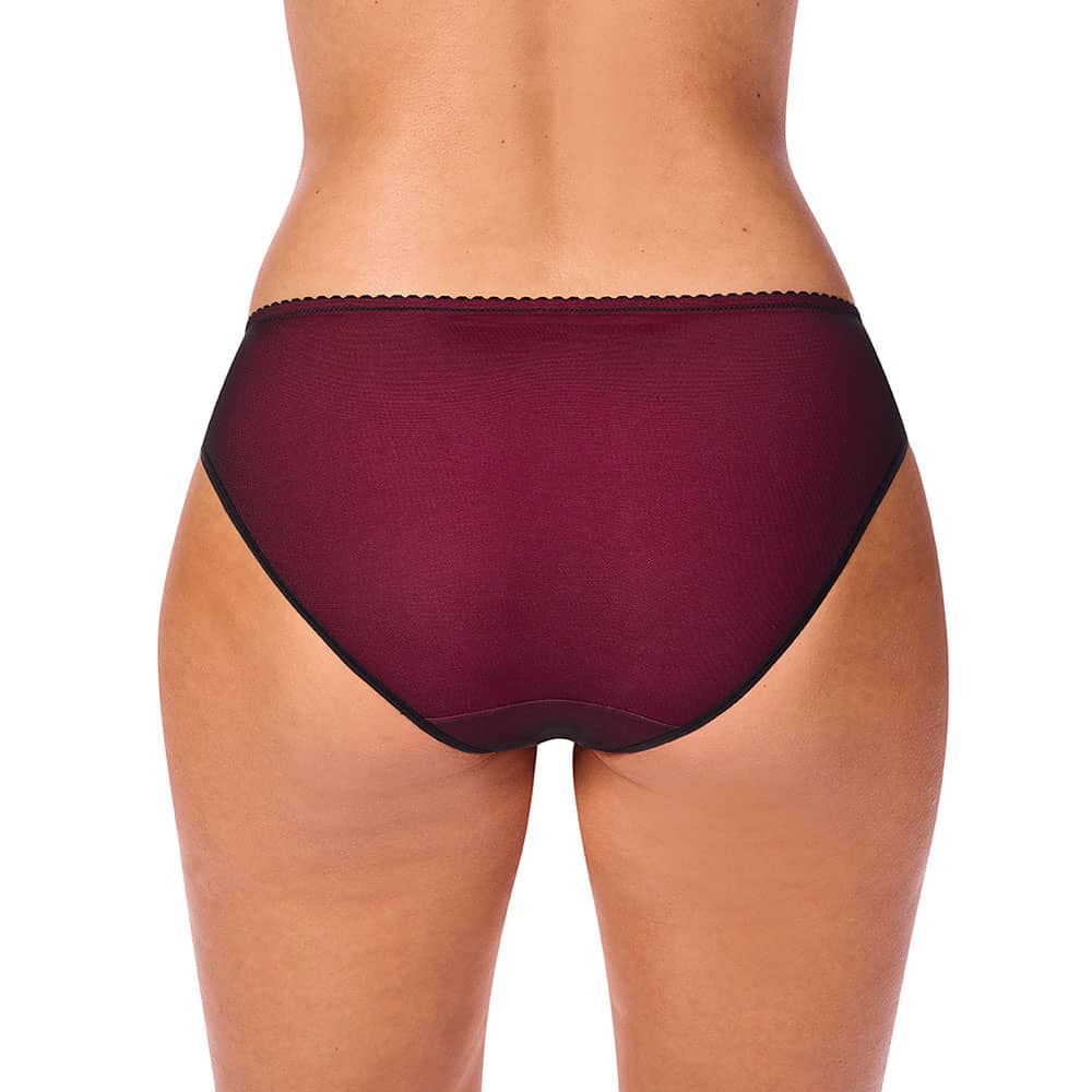 Amoena Panty Leonie in Pink/Schwarz 45063 - Model Rückseite