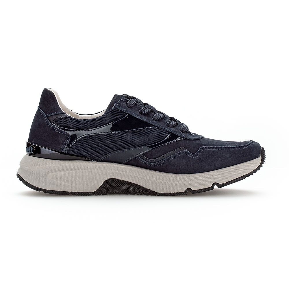 Gabor Rollingsoft Sneaker in Mitternachtsblau - Innenseite