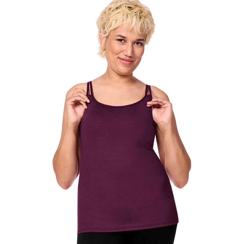 Amoena Top Valletta in Dark Berry 45064 - Model