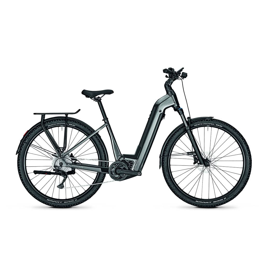 Focus E-Bike Adventura2 6.7 Modelljahr 2023 in der Farbe Schwarz