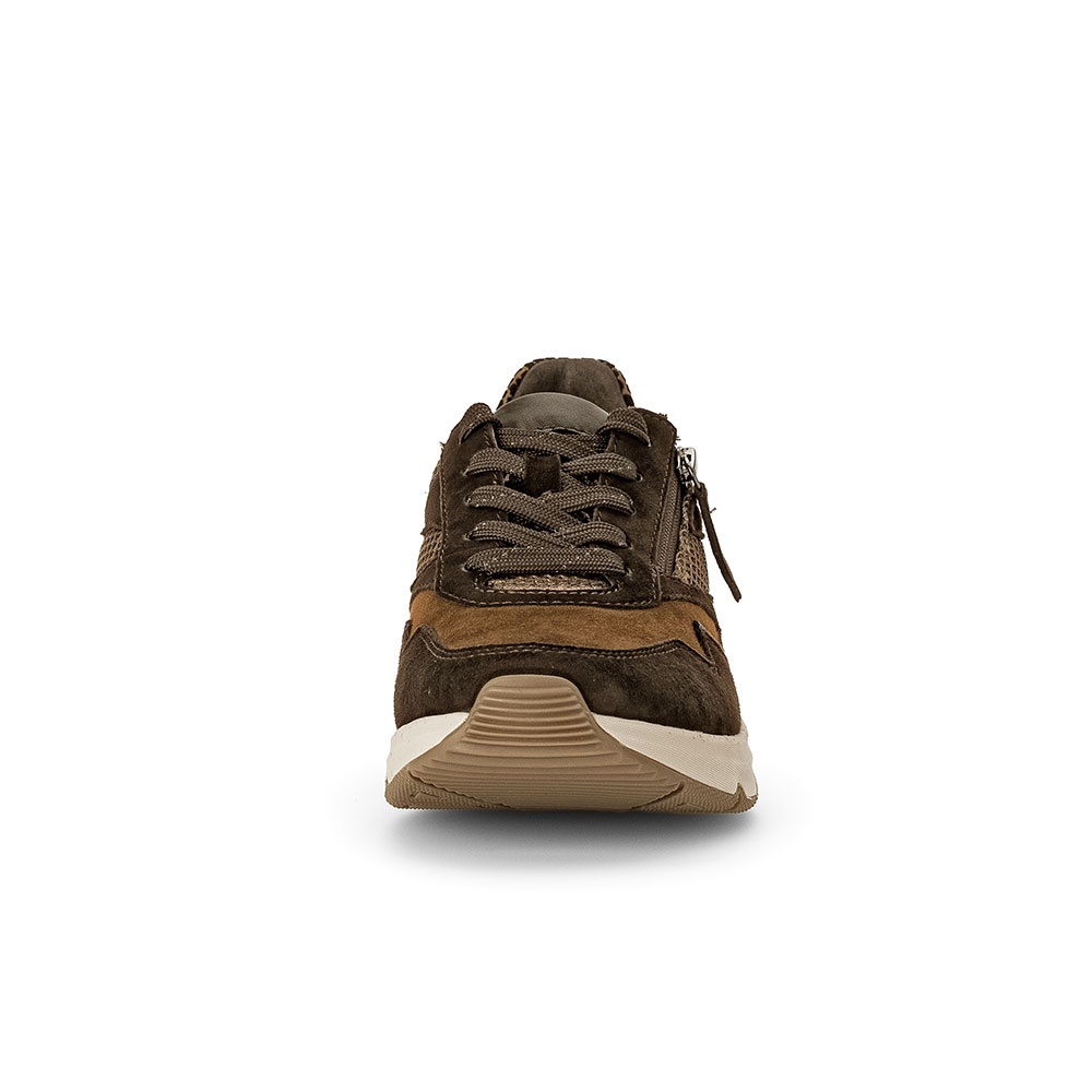 Gabor Rollingsoft Sneaker in Braun - Front