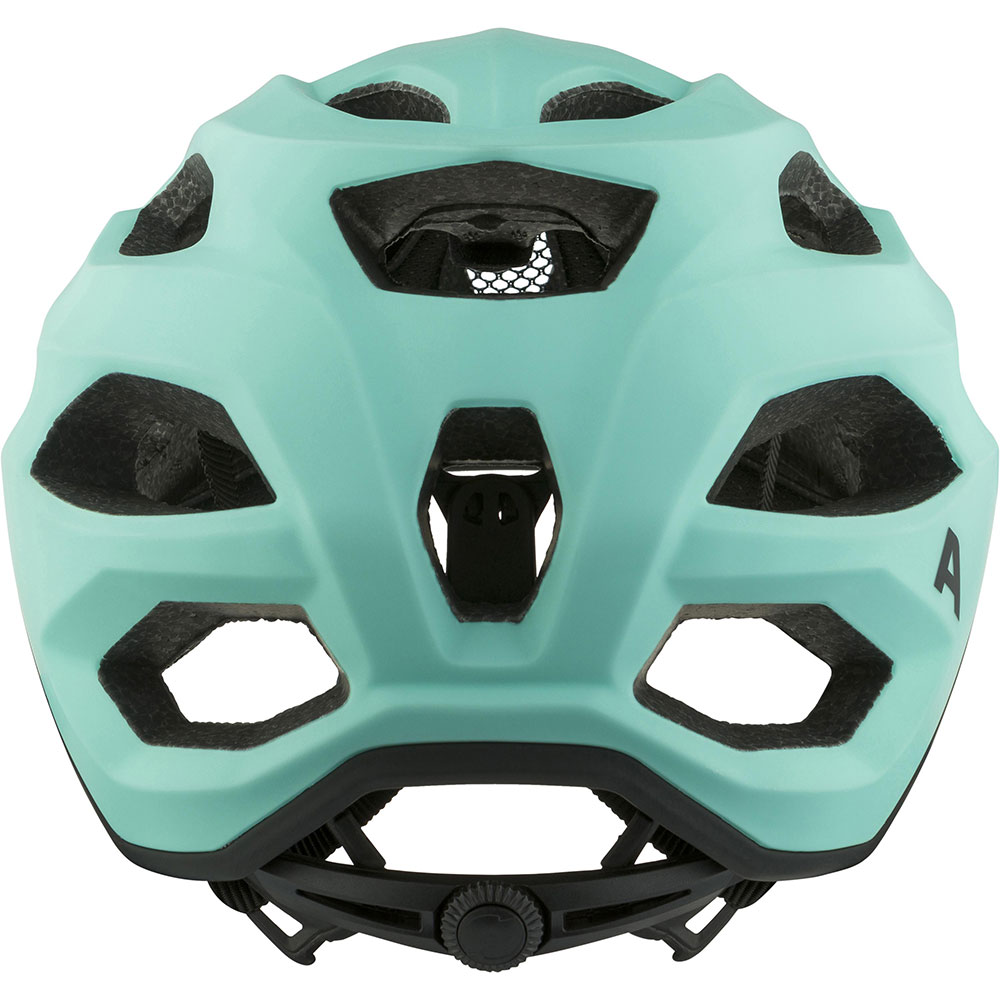 Alpina Fahrradhelm Carapax 2.0 turquoise matt hinten