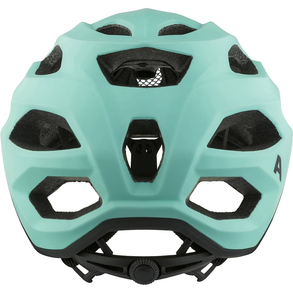 Alpina Fahrradhelm Carapax 2.0 turquoise matt hinten