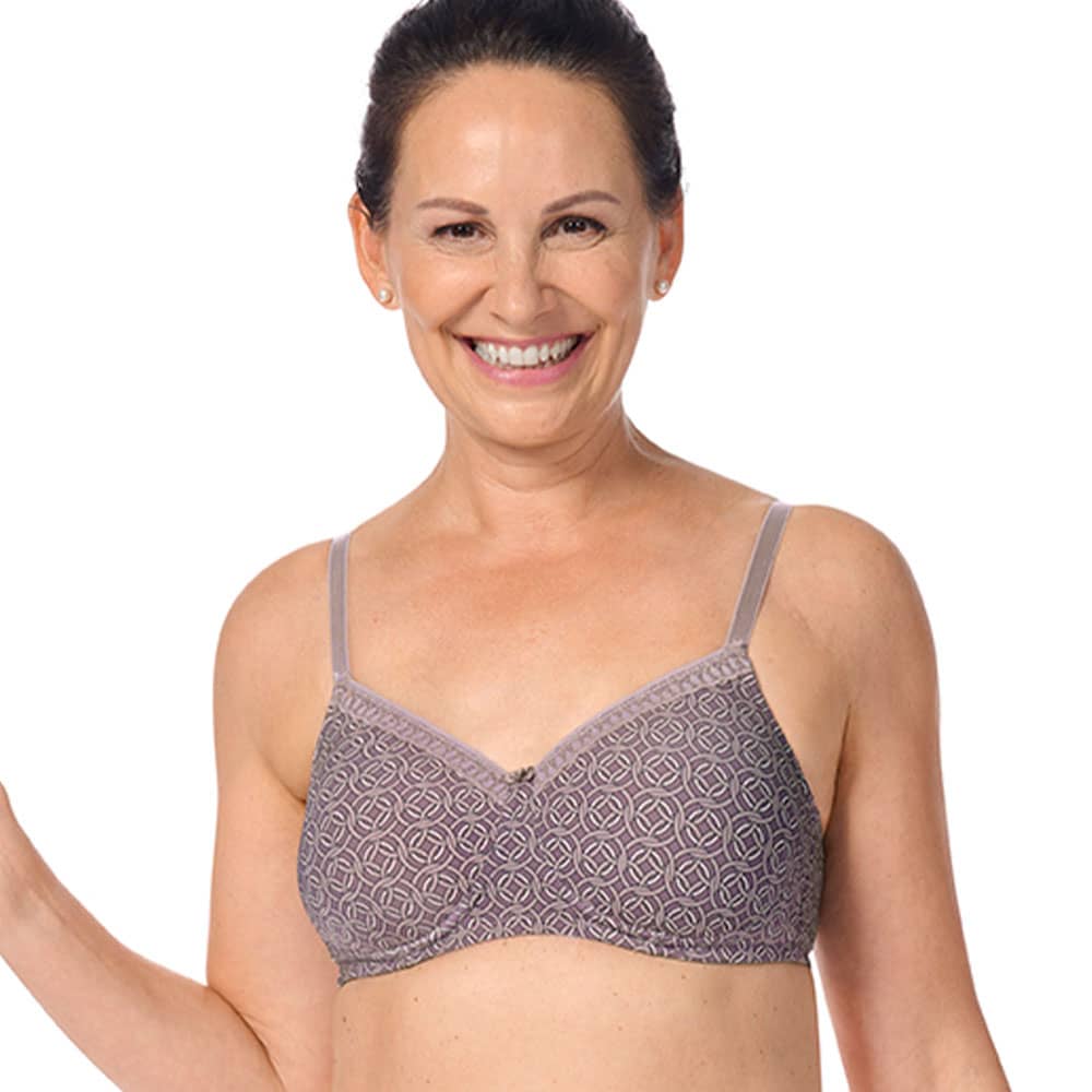 Amoena Prothesen-BH Liz SBP in Mauve/Multi 45052 - Model