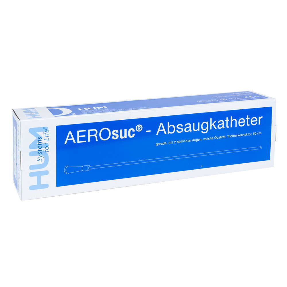 HUM AEROsuc Absaugkatheter - Verpackung